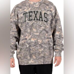 NWT State of Mind Camouflage Crewneck Sweatshirt size XXL